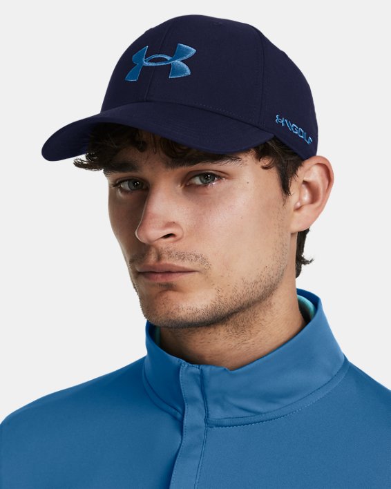 Men's UA Golf96 Hat in Blue image number 0
